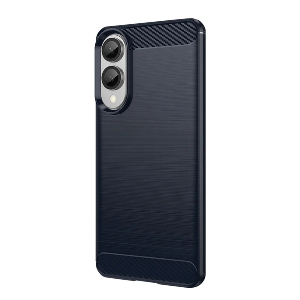 Tok Samsung Galaxy S25 Edge S937-hez, Techsuit, Karbon, Kék