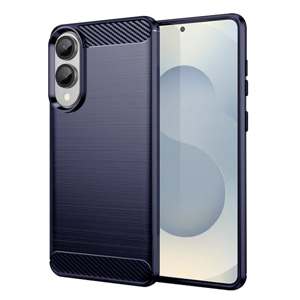 Tok Samsung Galaxy S25 Edge S937-hez, Techsuit, Karbon, Kék