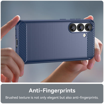 Tok Samsung Galaxy S25 Edge S937-hez, Techsuit, Karbon, Kék