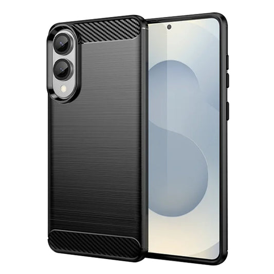 Tok Samsung Galaxy S25 Edge S937-hez, Techsuit, Karbon, Fekete