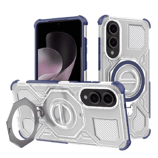 Tok Samsung Galaxy S25 Edge S937-hez, Techsuit, Carbon Shield Pro, Kék