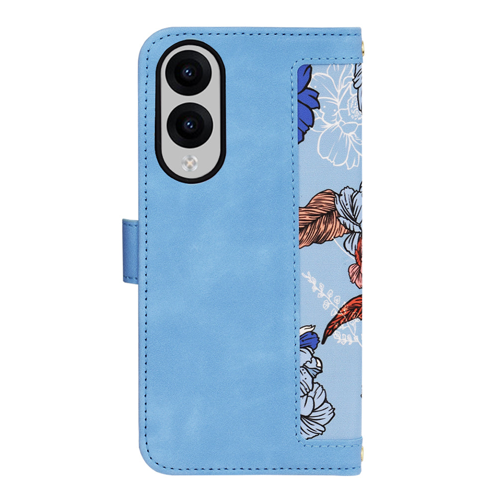 Tok Samsung Galaxy S25 Edge S937-hez, Techsuit, FlipCraft, Kék