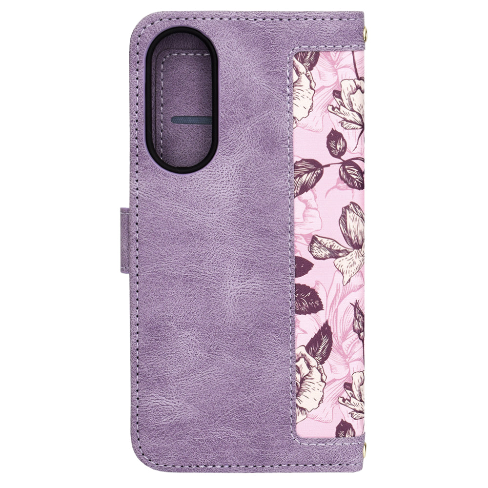 Tok Samsung Galaxy S25 Edge S937-hez, Techsuit, FlipCraft, Lila