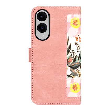 Tok Samsung Galaxy S25 Edge S937-hez, Techsuit, FlipCraft, Rózsaszín