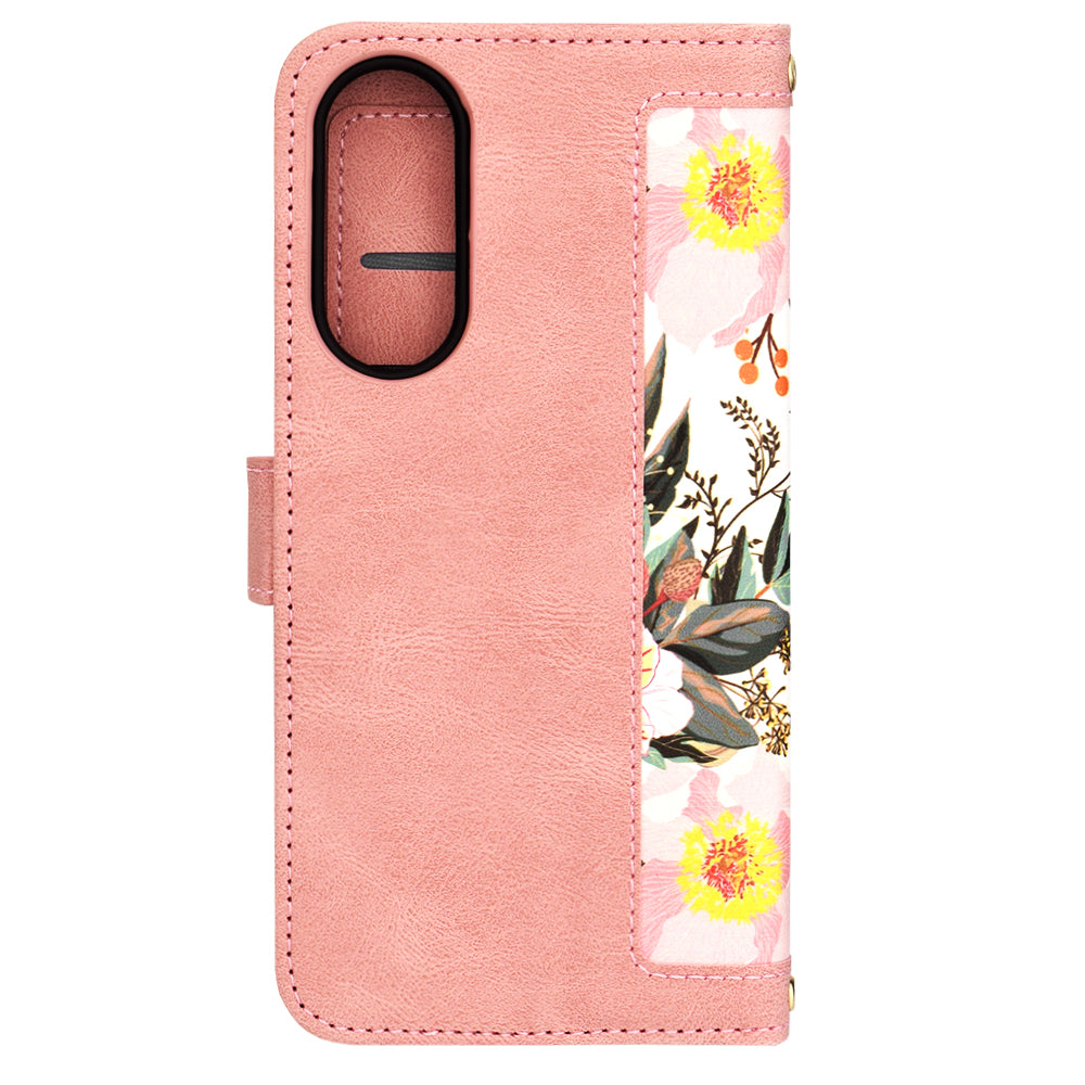 Tok Samsung Galaxy S25 Edge S937-hez, Techsuit, FlipCraft, Rózsaszín