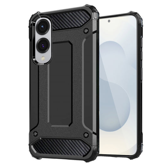Tok Samsung Galaxy S25 Edge S937-hez, Techsuit, Hybrid Armor, Fekete