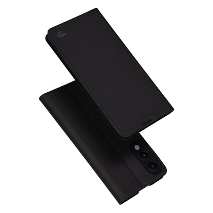 Tok Samsung Galaxy S25 Edge S937-hez, Techsuit, Magskin Book, Fekete