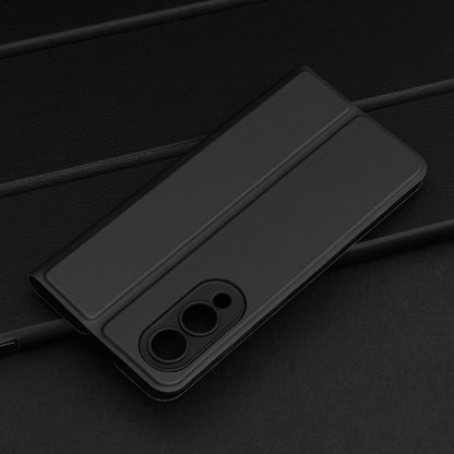 Tok Samsung Galaxy S25 Edge S937-hez, Techsuit, Magskin Book, Fekete