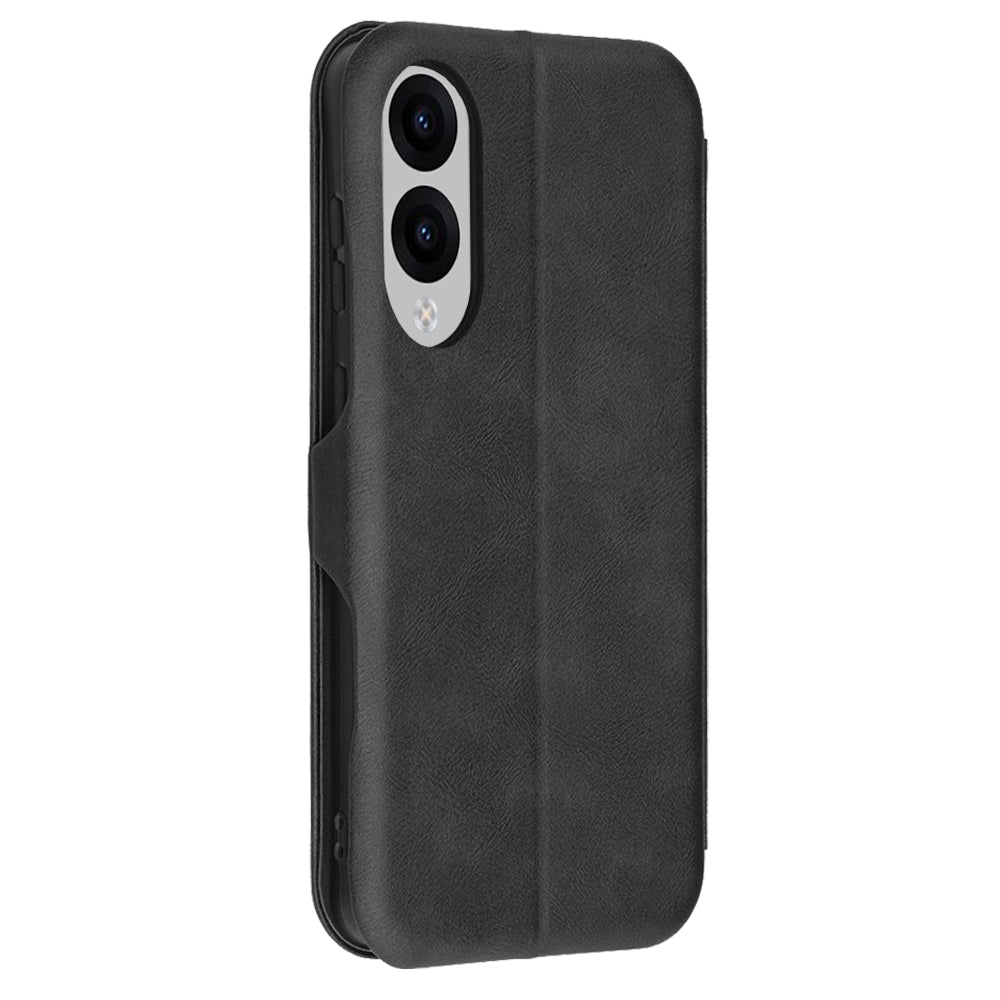 Tok Samsung Galaxy S25 Edge S937-hez, Techsuit, Safe Wallet Plus, Fekete