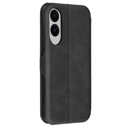 Tok Samsung Galaxy S25 Edge S937-hez, Techsuit, Safe Wallet Plus, Fekete