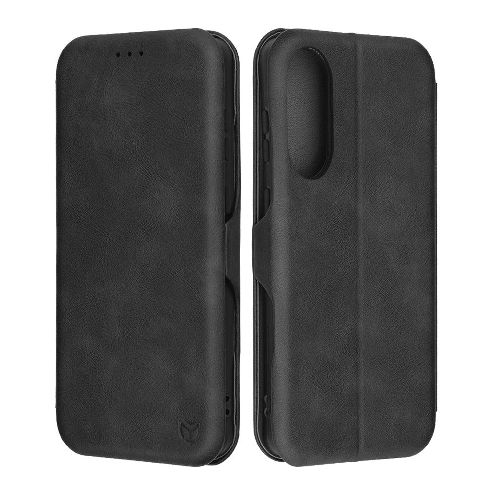 Tok Samsung Galaxy S25 Edge S937-hez, Techsuit, Safe Wallet Plus, Fekete