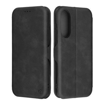 Tok Samsung Galaxy S25 Edge S937-hez, Techsuit, Safe Wallet Plus, Fekete