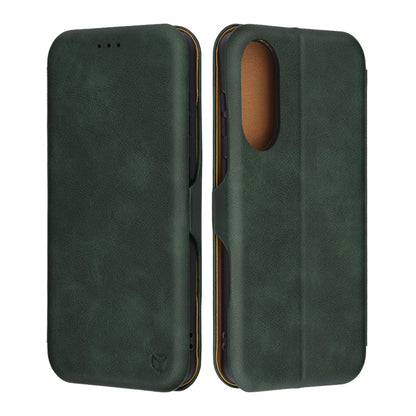 Tok Samsung Galaxy S25 Edge S937-hez, Techsuit, Safe Wallet Plus, Zöld