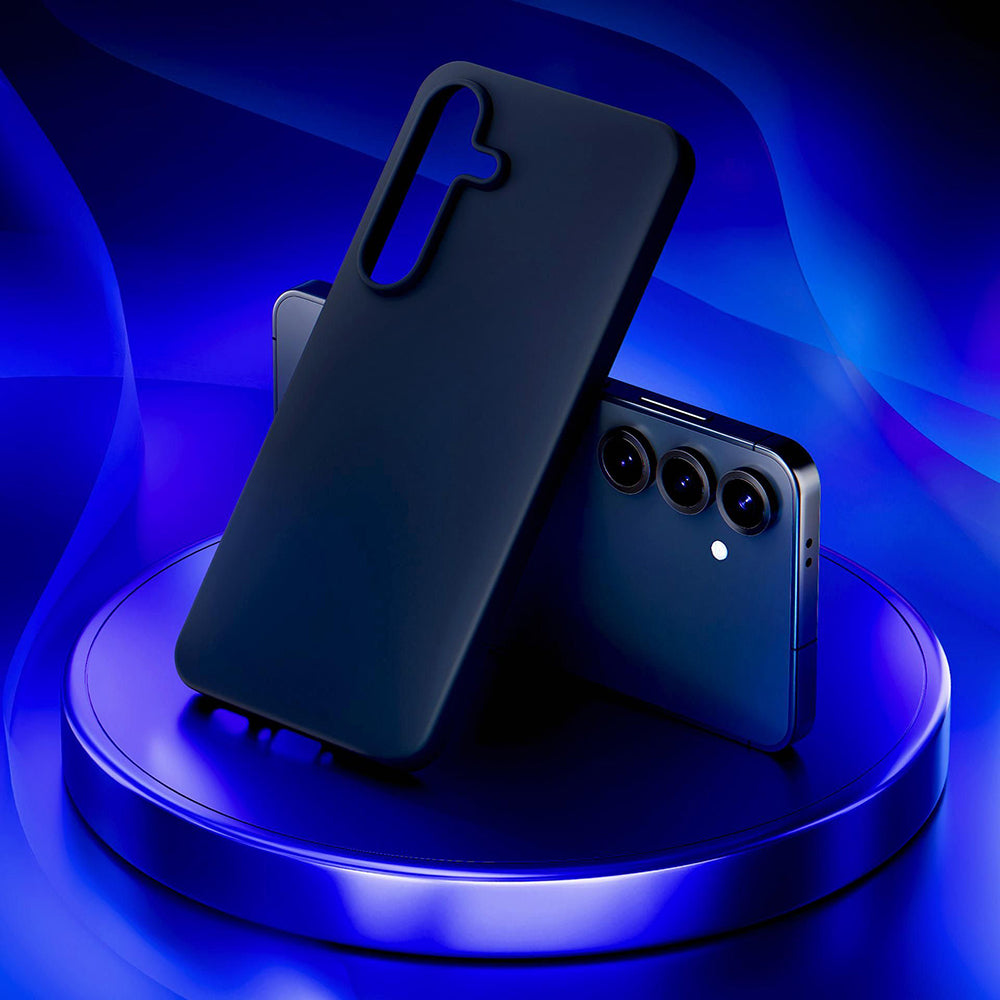Tok Samsung Galaxy S25 FE-hez, 3MK, matt fekete