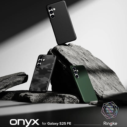Tok Samsung Galaxy S25 FE-hez, Ringke, Onyx, Fekete