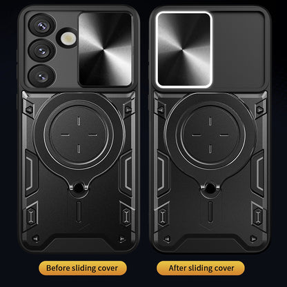 Tok Samsung Galaxy S25 FE-hez, Techsuit, CamGuard Pro, Rózsaszín