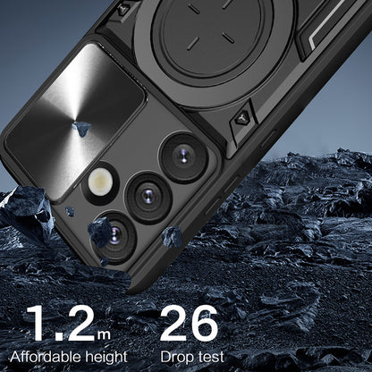 Tok Samsung Galaxy S25 FE-hez, Techsuit, CamGuard Pro, Rózsaszín