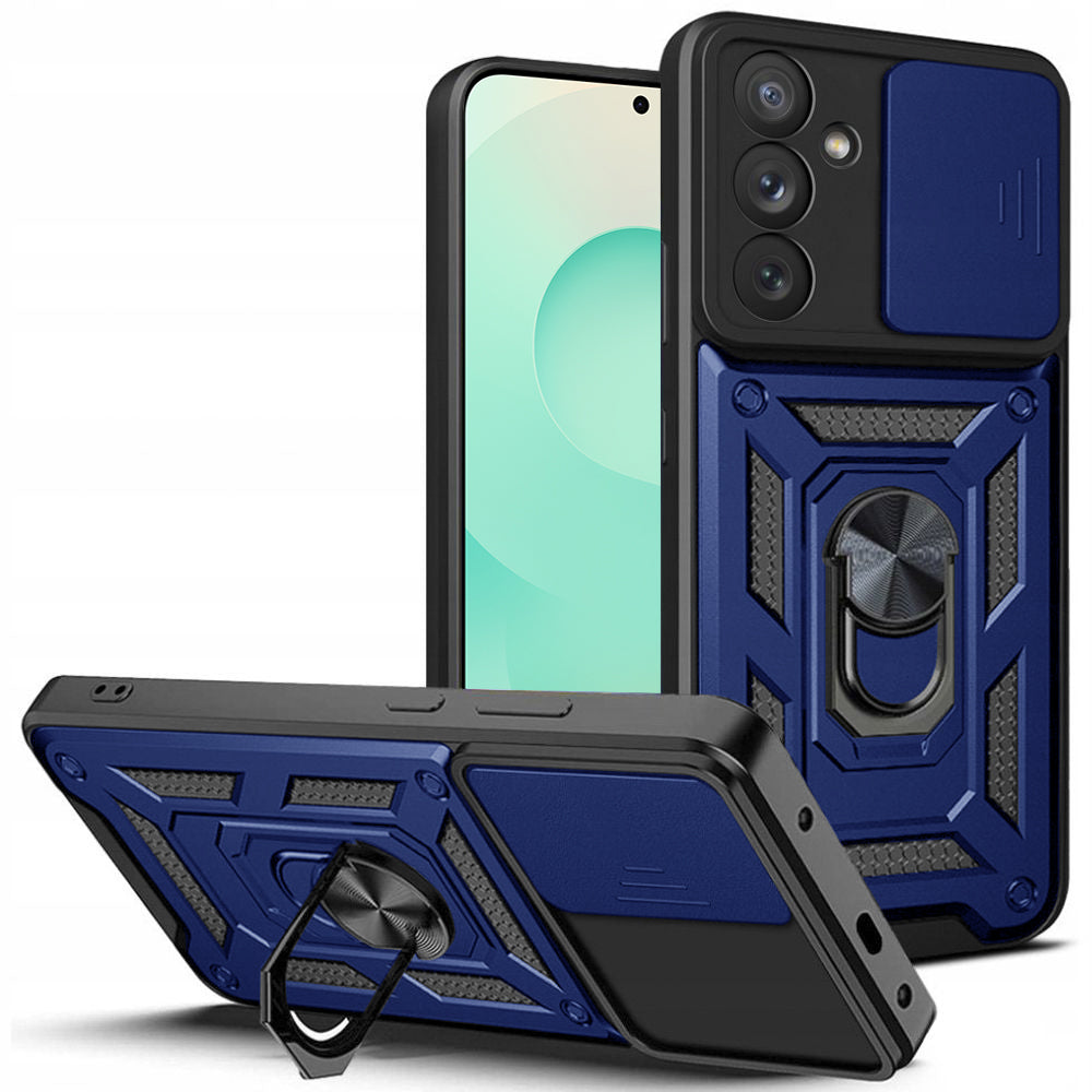 Tok Samsung Galaxy S25 FE-hez, Techsuit, CamShield, Kék