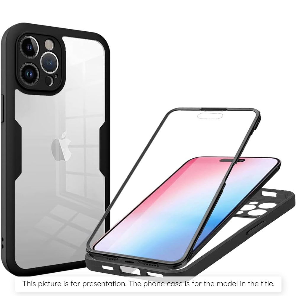 Tok Samsung Galaxy S25 FE-hez, Techsuit, ColorVerse 360, Fekete