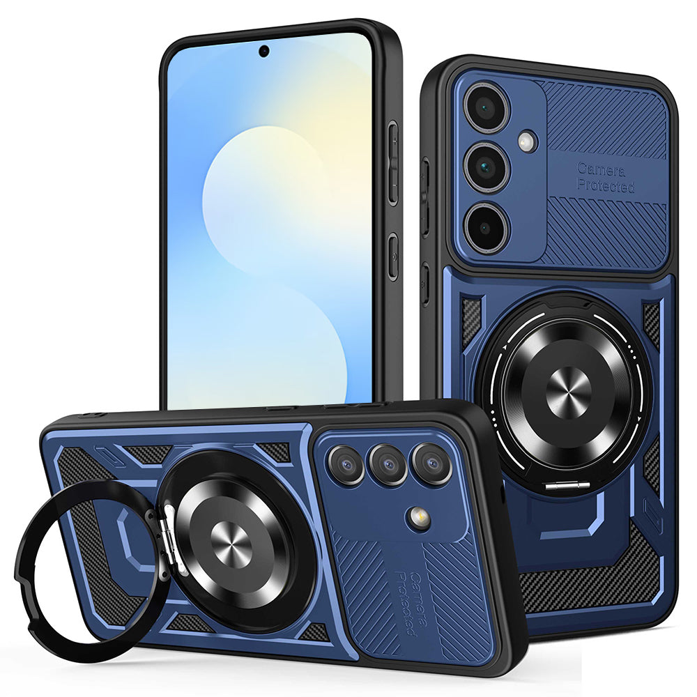 Samsung Galaxy S25 FE tok, Techsuit, RuggedCam, Kék