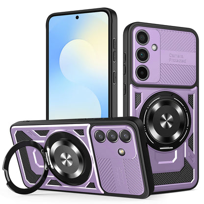 Tok Samsung Galaxy S25 FE-hez, Techsuit, RuggedCam, Lila