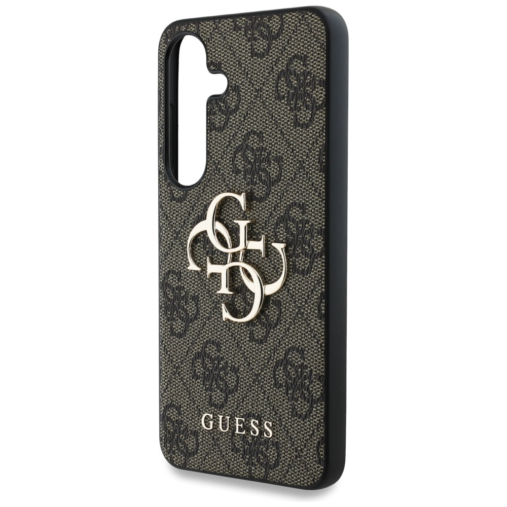 Tok Samsung Galaxy S25+ S936-hoz, Guess, 4G Big Logo, Barna