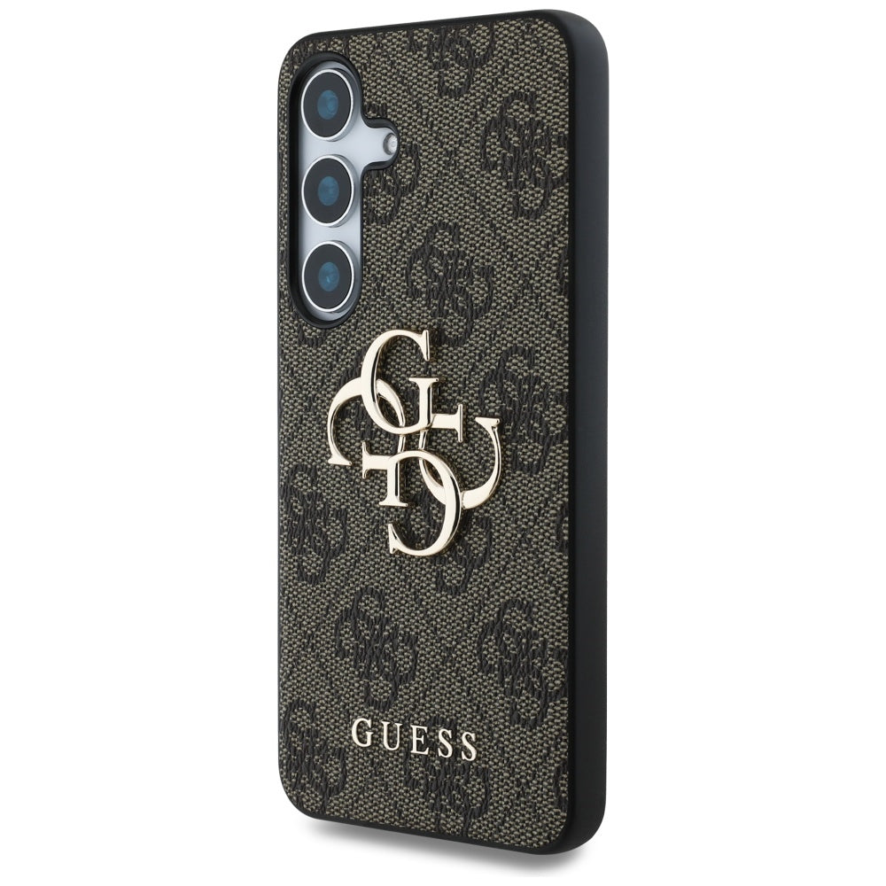 Tok Samsung Galaxy S25+ S936-hoz, Guess, 4G Big Logo, Barna
