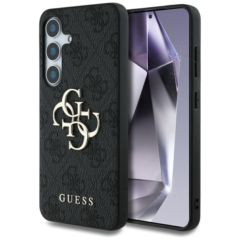 Tok Samsung Galaxy S25+ S936-hoz, Guess, 4G Big Logo, Fekete