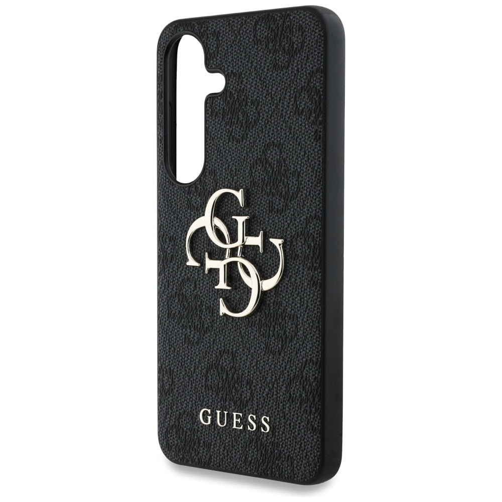 Tok Samsung Galaxy S25+ S936-hoz, Guess, 4G Big Logo, Fekete