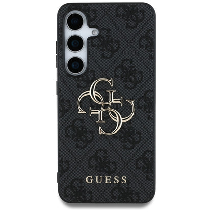 Tok Samsung Galaxy S25+ S936-hoz, Guess, 4G Big Logo, Fekete