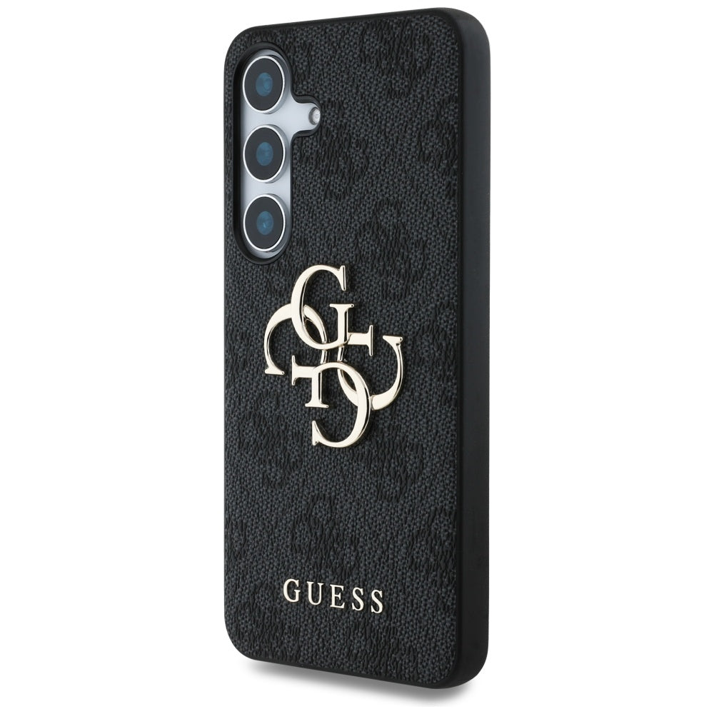 Tok Samsung Galaxy S25+ S936-hoz, Guess, 4G Big Logo, Fekete