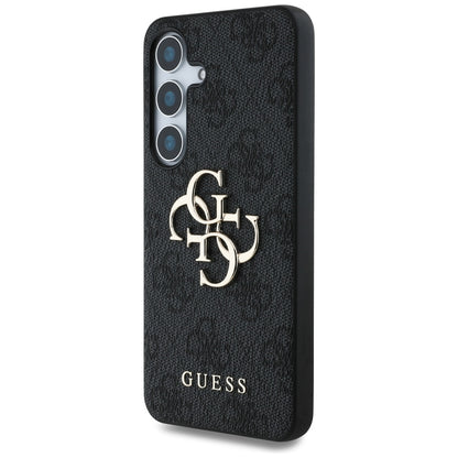 Tok Samsung Galaxy S25+ S936-hoz, Guess, 4G Big Logo, Fekete