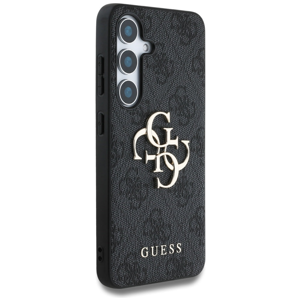 Tok Samsung Galaxy S25+ S936-hoz, Guess, 4G Big Logo, Fekete