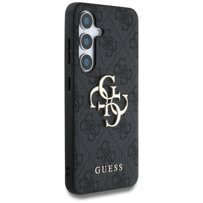 Tok Samsung Galaxy S25+ S936-hoz, Guess, 4G Big Logo, Fekete