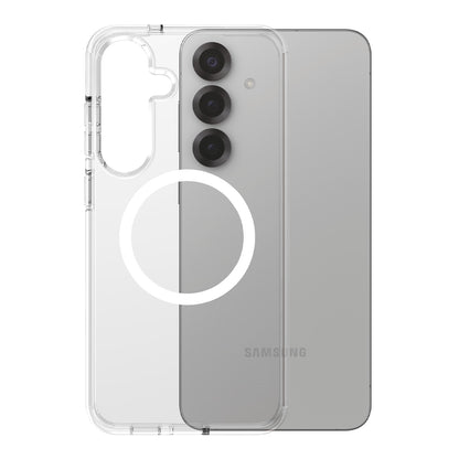 Tok Samsung Galaxy S25+ S936-hoz, PanzerGlass, Care Urban Combat, Átlátszó Fehér