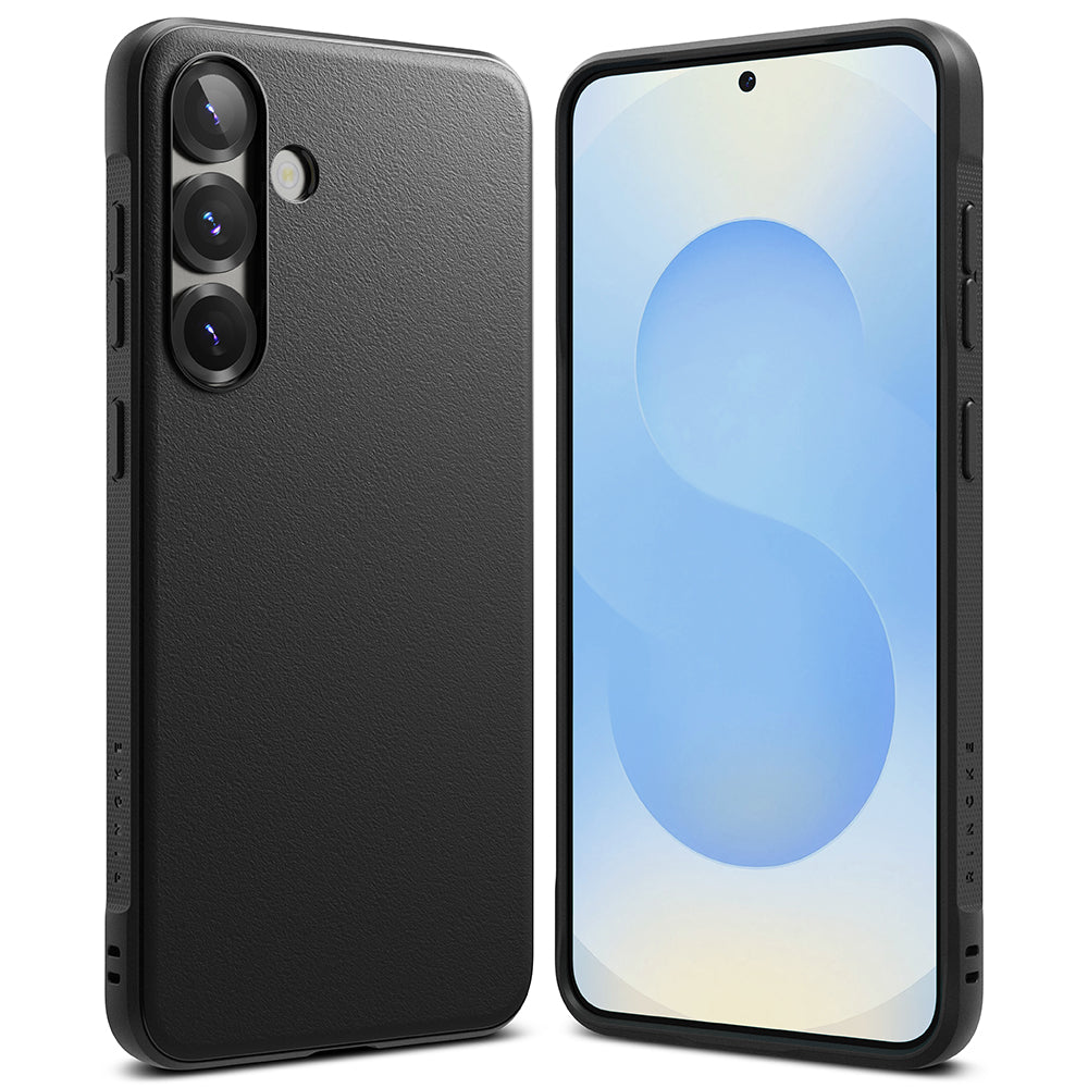 Tok Samsung Galaxy S25+ S936-hoz, Ringke, Onyx, Fekete