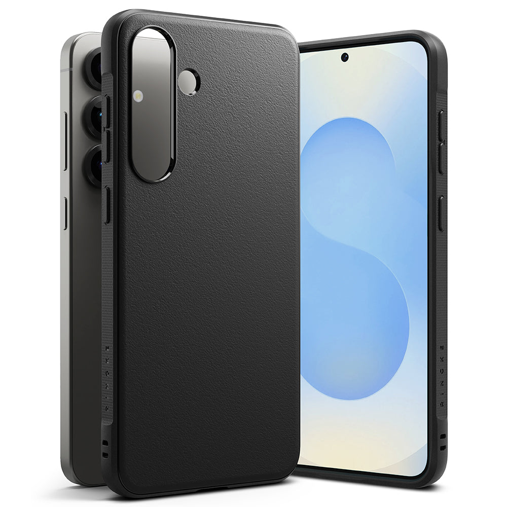 Tok Samsung Galaxy S25+ S936-hoz, Ringke, Onyx, Fekete