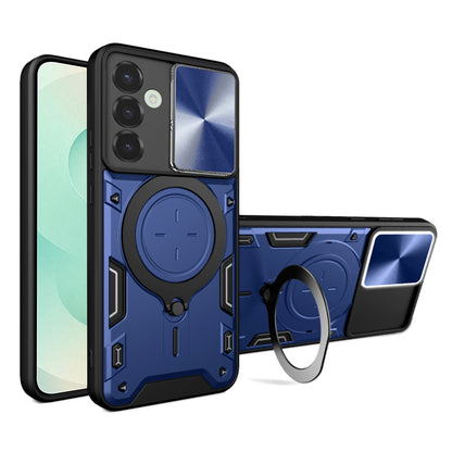 Tok Samsung Galaxy S25+ S936-hoz, Techsuit, CamGuard Pro, Kék