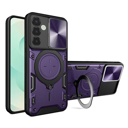 Tok Samsung Galaxy S25+ S936-hoz, Techsuit, CamGuard Pro, Lila
