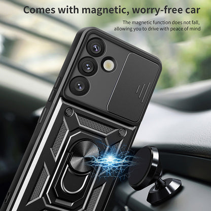 Tok Samsung Galaxy S25+ S936-hoz, Techsuit, CamShield, Kék