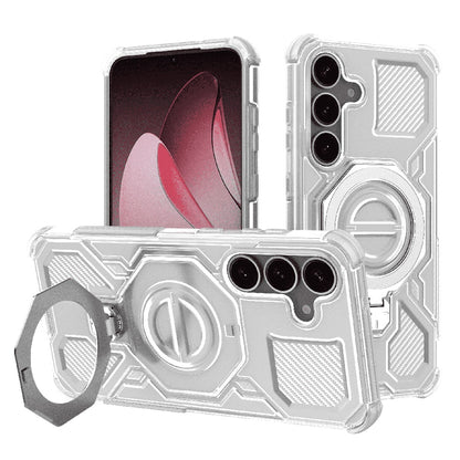 Tok Samsung Galaxy S25+ S936-hoz, Techsuit, Carbon Shield Pro, Fehér