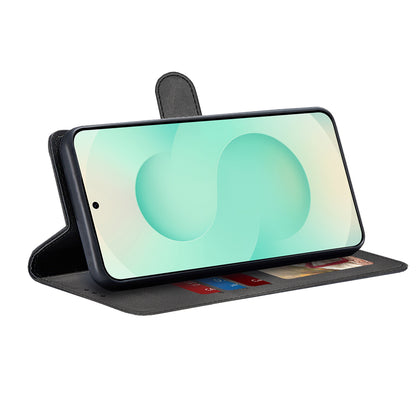 Tok Samsung Galaxy S25+ S936-hoz, Techsuit, Diary Book, Fekete