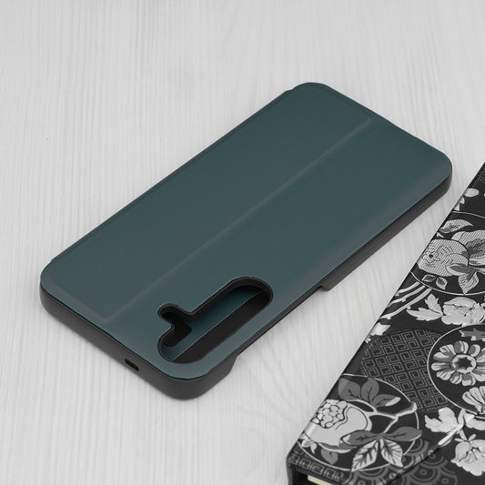 Tok Samsung Galaxy S25+ S936-hoz, Techsuit, eFold, Zöld