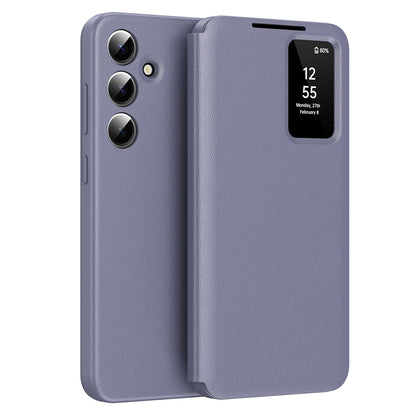 Tok Samsung Galaxy S25+ S936-hoz, Techsuit, SmartView, Lila