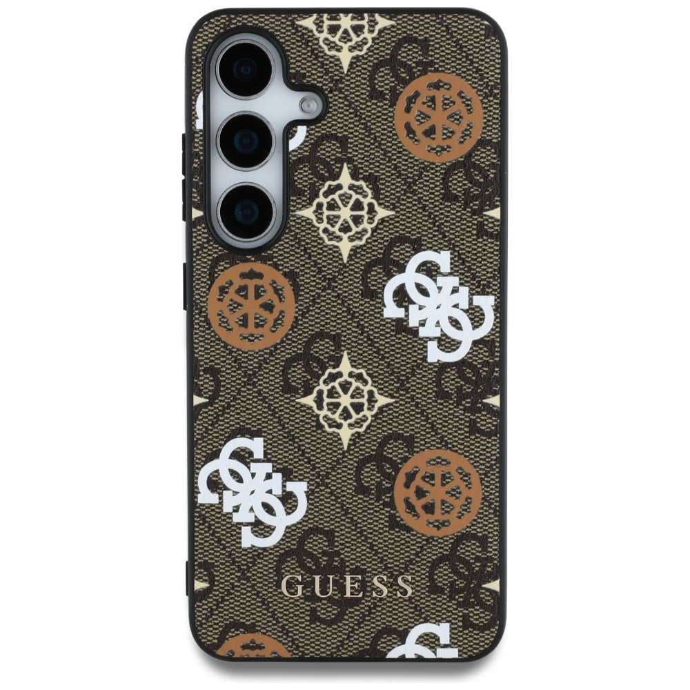 Tok Samsung Galaxy S25 S931-hez, Guess, 4G Peony, Barna