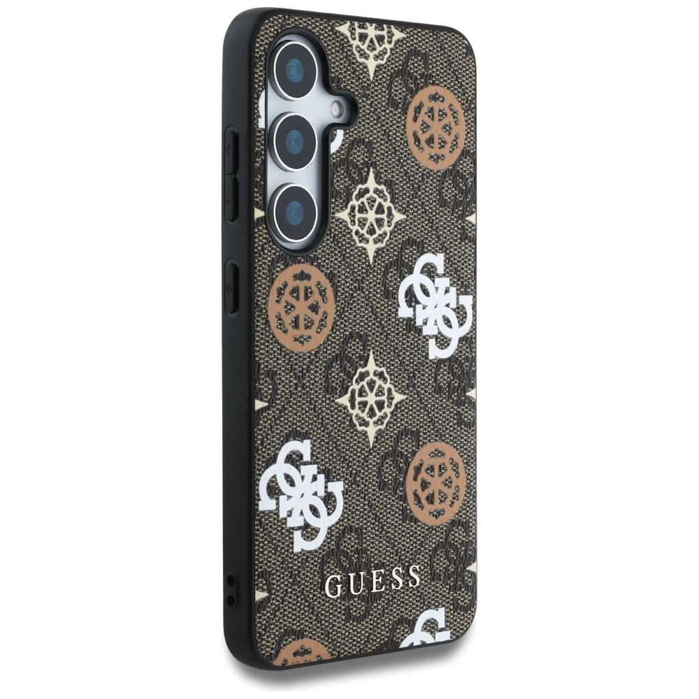 Tok Samsung Galaxy S25 S931-hez, Guess, 4G Peony, Barna