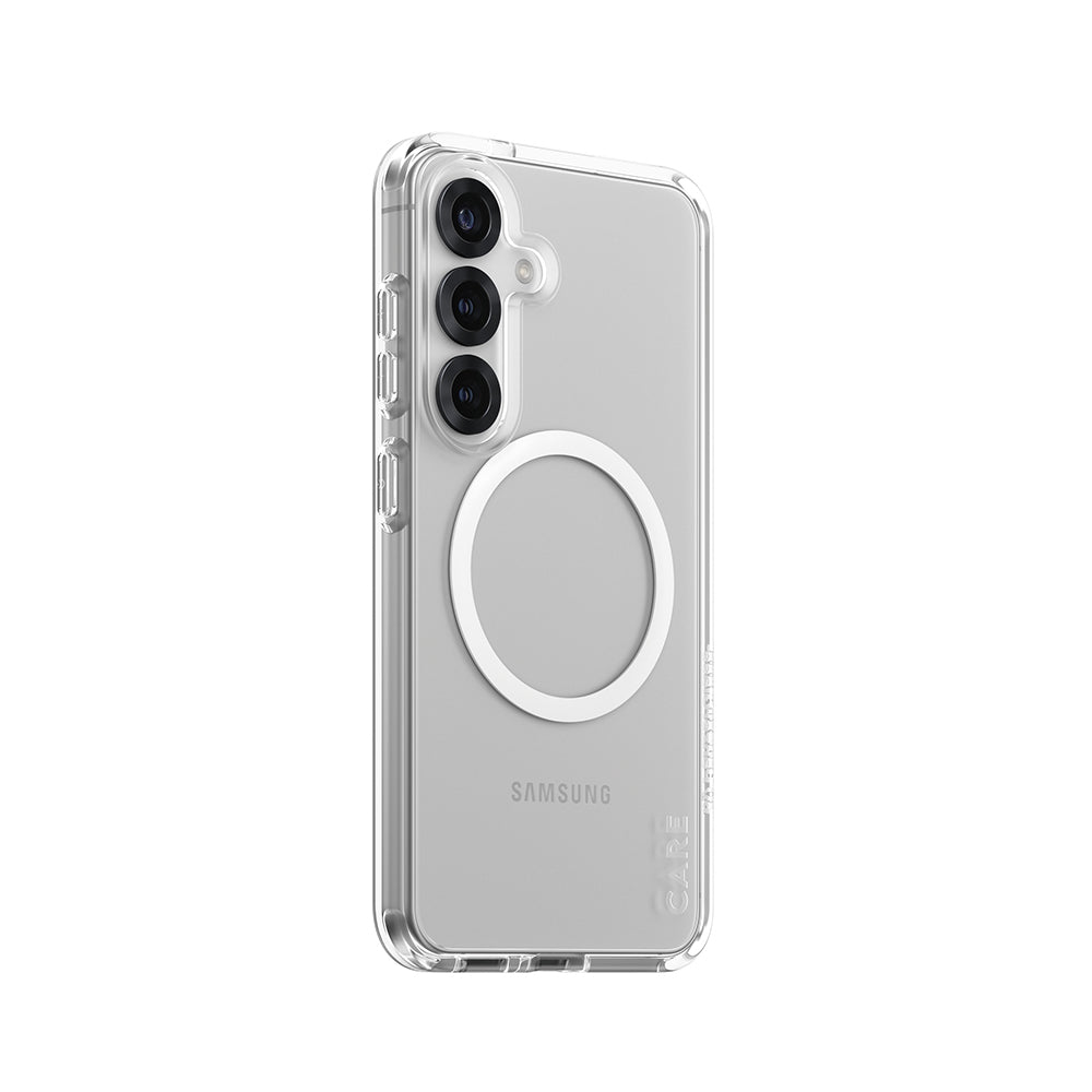 Tok Samsung Galaxy S25 S931-hez, PanzerGlass, Care Urban Combat, Átlátszó Fehér