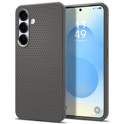 Tok Samsung Galaxy S25 S931-hez, Spigen, Liquid Air, Szürke