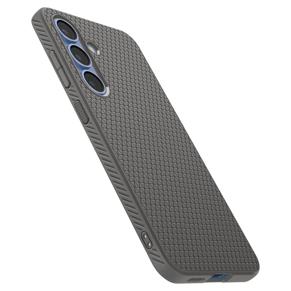 Tok Samsung Galaxy S25 S931-hez, Spigen, Liquid Air, Szürke