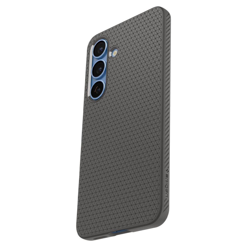 Tok Samsung Galaxy S25 S931-hez, Spigen, Liquid Air, Szürke